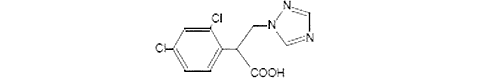 2-(2,4-дихлорофенил)-3-(1х-1,2,4-триазол-1-ил)пропаноиц ацид 