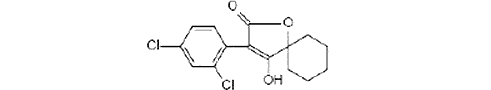 3-(2,4-дихлорофенил)-4-гидрокси-1-оксаспиро[4.5]дец-3-эн-2-он 
