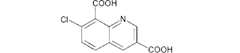 7-хлоро-3,8-квинолине дикарбоксилиц ацид 