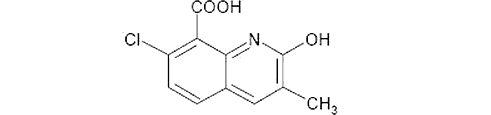 3-гидроксиметил-7-хлоро-квинолин-8-карбоксилиц ацид 