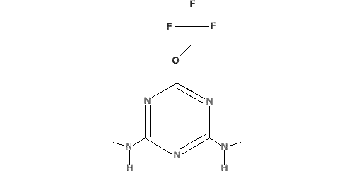 н,н-диметил-6-(2,2,2-трифлуороетокси)-1,3,5-триазин-2,4-диамин 