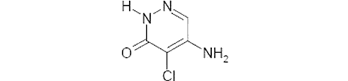 5-амино-4-хлоро-3(2х)-пиридазинон 