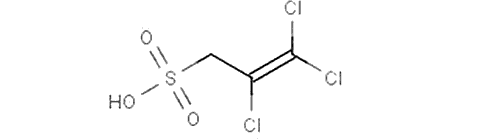 2,3,3-трихлоро-2-пропене сульфониц ацид 