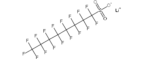 литиум перфлуорооцтане сульфонат 