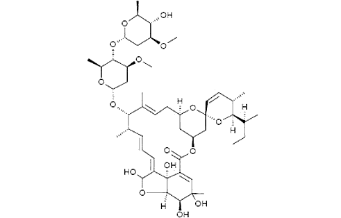 4,8а-дигидрокси-авермецтин б1а 