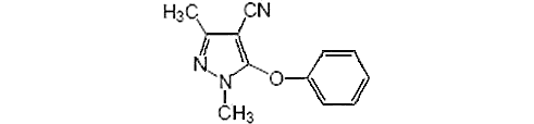 1,3-диметил-5-феноксипирзол-4-карбонитрил 