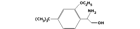 2 амино-2-(4-терт-бутил-2-этоксифенил)етанол 