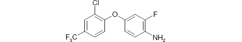 н-[4-[2-хлоро-4-(трифлуорометил)фенокси]-2-флуорофенил] мочевина 