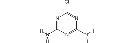 4,6-бис(амино)-2-хлоро-с-триазин 
