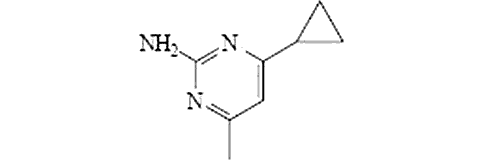 4-циклопропил-6-метил-пиримидин-2-иламин 