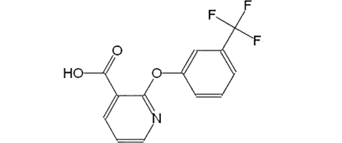 2-(3-трифлуорометилфенокси)никотиниц ацид 