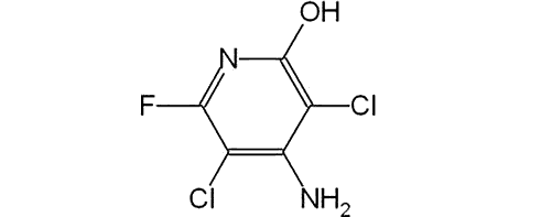 4-амино-3,5-дихлоро-6-флуоро-2-пиридинол 