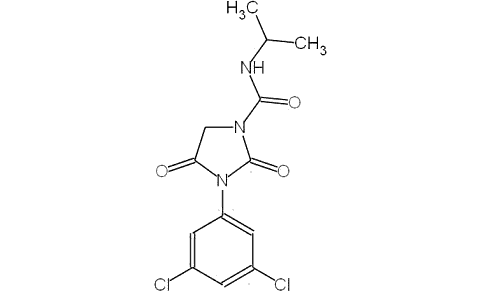 н-(3,5-дихлорофенил)3-изопропил-2,4-диоксоимидазолин-1-карбоксамид 