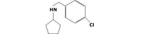 н-((4-хлорофенил)-метил)-н-циклопентиламид 