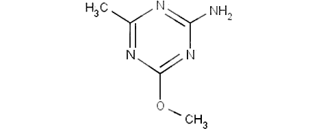 4-метокси-6-метил-1,3,5-триазин-2-амин 
