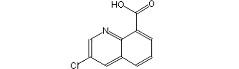 3-хлоро-8-квинолин-карбоксилиц ацид 