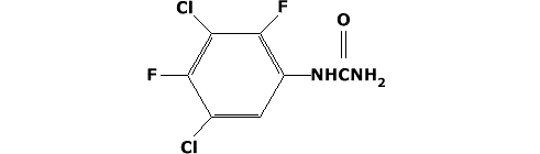 3,5-дихлоро-2,4-дифлуорофенилмочевина 