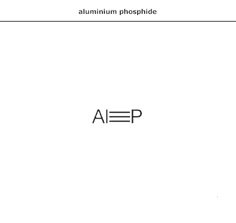 структурная формула алюминия фосфид