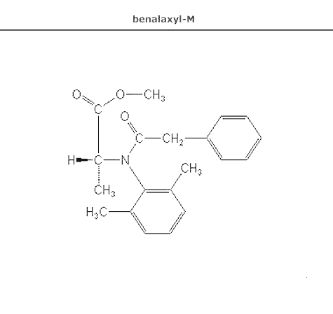 структурная формула беналаксил-М
