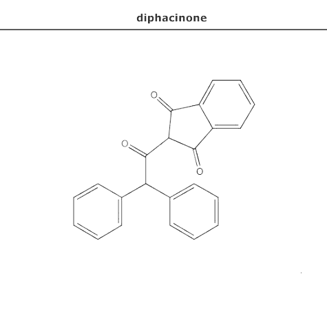 структурная формула дифацинон