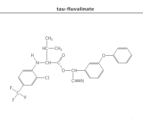 структурная формула тау-флювалинат