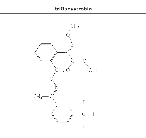 структурная формула трифлоксистробин