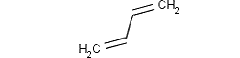 Уравнение реакции бутадиена 1 3. Бутадиен структурная формула. Бутадиен-1.3 структурная формула. Бутадиен 1 3 и хлор. Бутадиен-1.3.