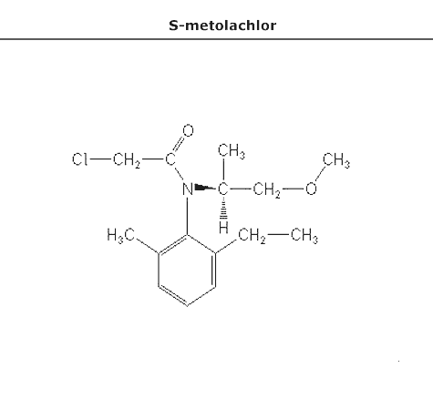 структурная формула С-метолахлор