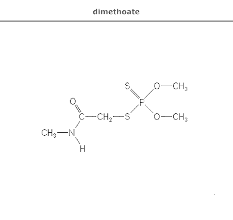 структурная формула диметоат