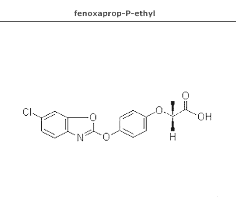 структурная формула феноксапроп-П-этил