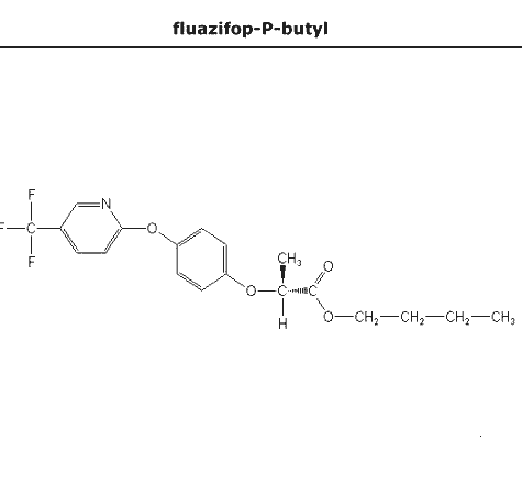 структурная формула флуазифоп-П-бутил