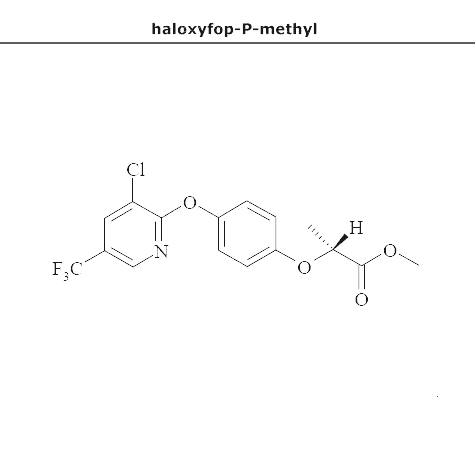 структурная формула галоксифоп-Р-метил