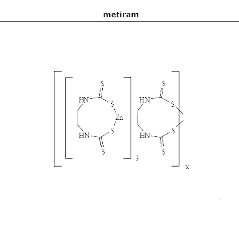 структурная формула метирам