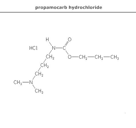 структурная формула пропамокарб гидрохлорид