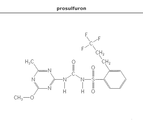 структурная формула просульфурон