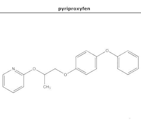 структурная формула пирипроксифен