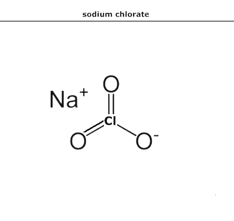 структурная формула хлорат калия