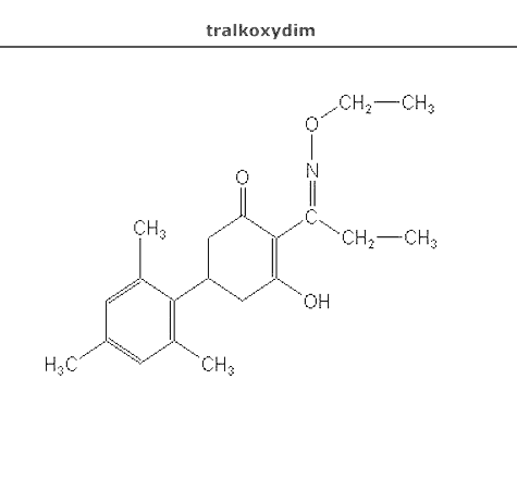 структурная формула тралкоксидим